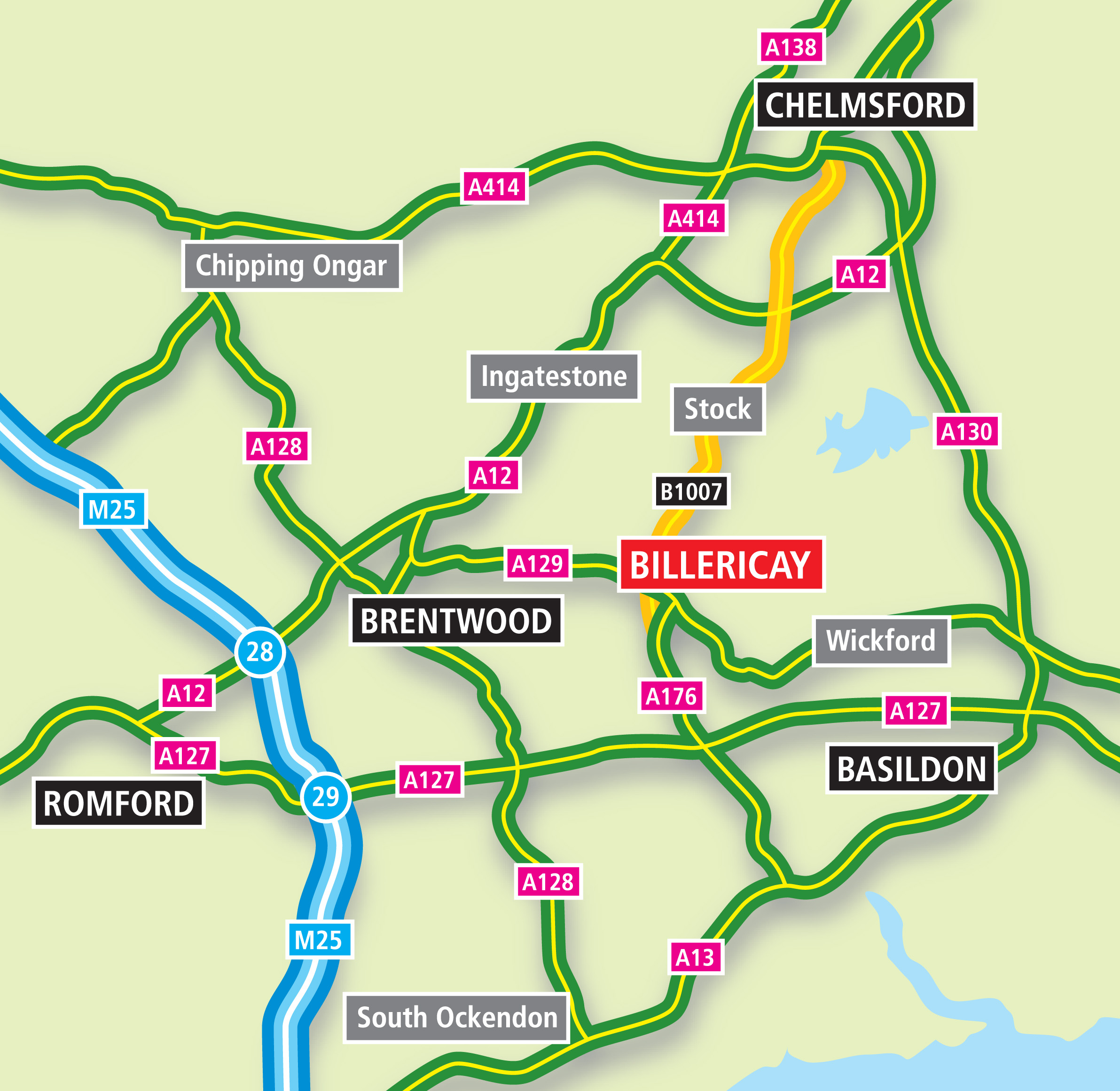 Office location map