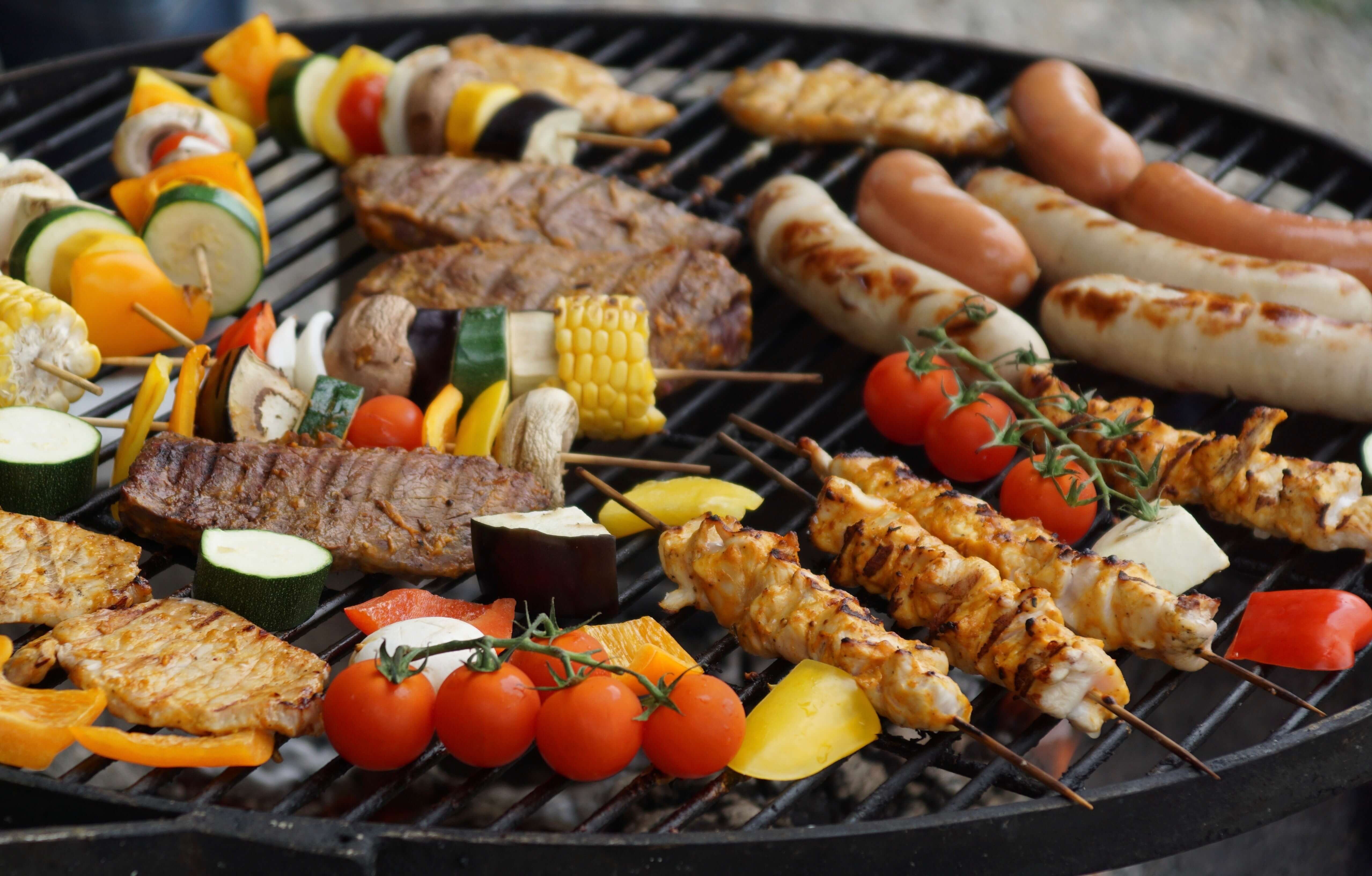 An image of a summer barbeque to represent the best Herbs and Spices for BBQs.
