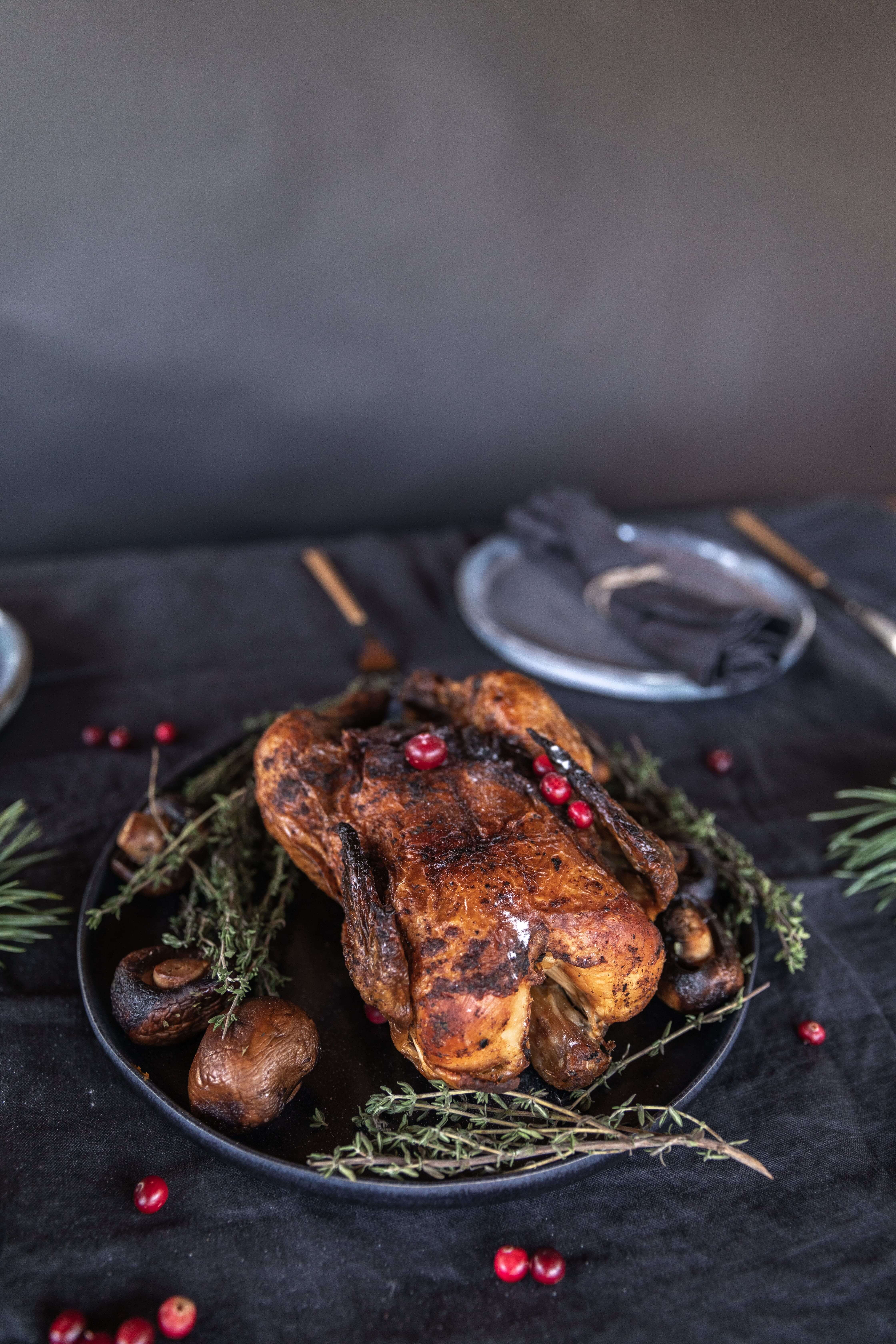 An image of a cooked Christmas turkey to represent seasoning online with World of Spice.