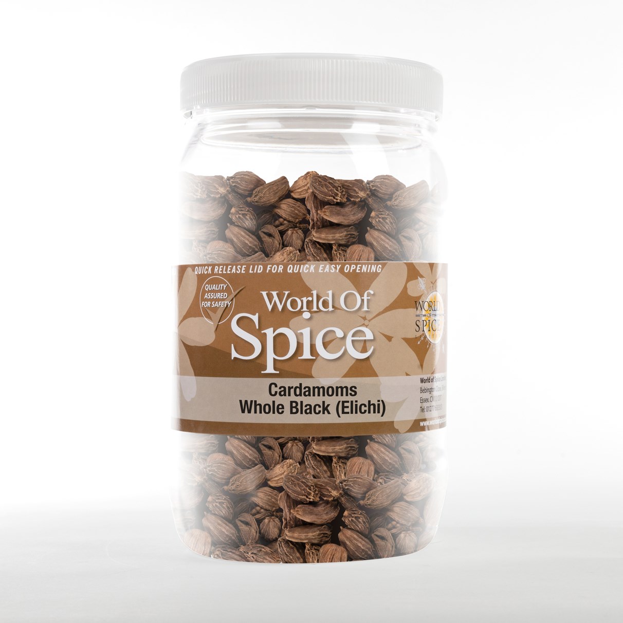 1102 - Cardamoms Whole Black (Elichi) | Herbs Spices and Seasonings ...